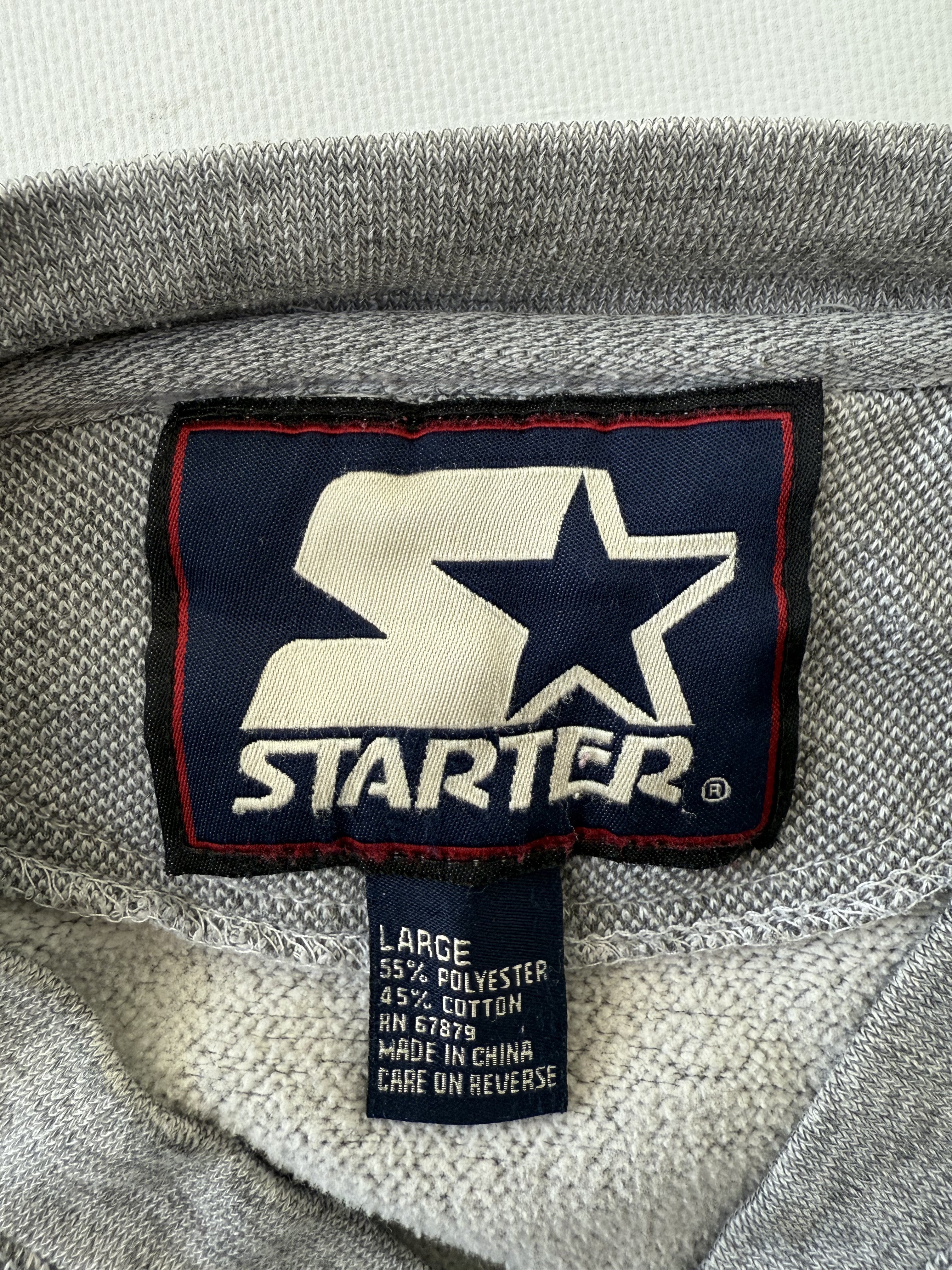 1990s Starter Browns Henley Sweatshirt