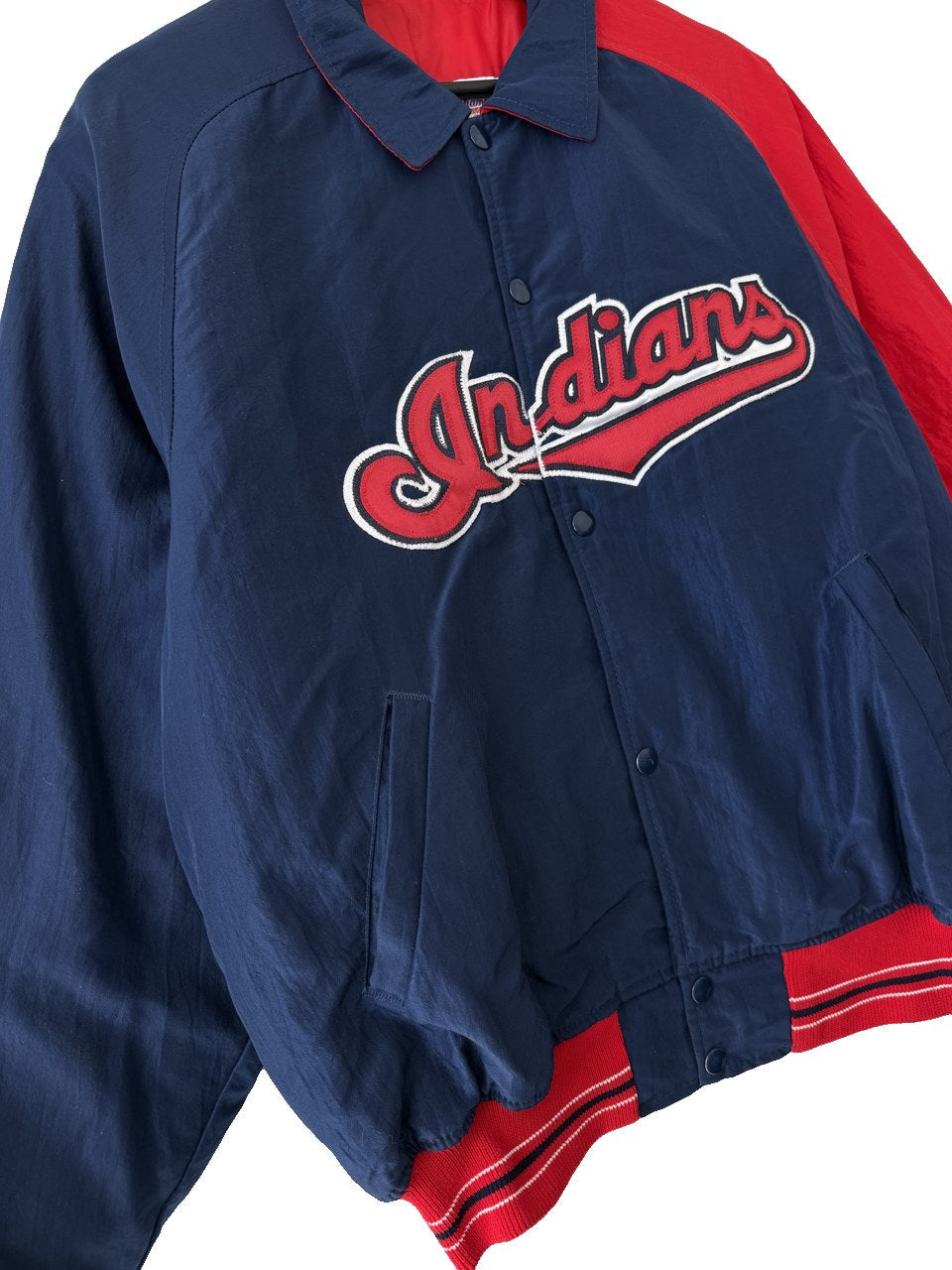 Veste universitaire Starter Indians 1990s – vue 2
