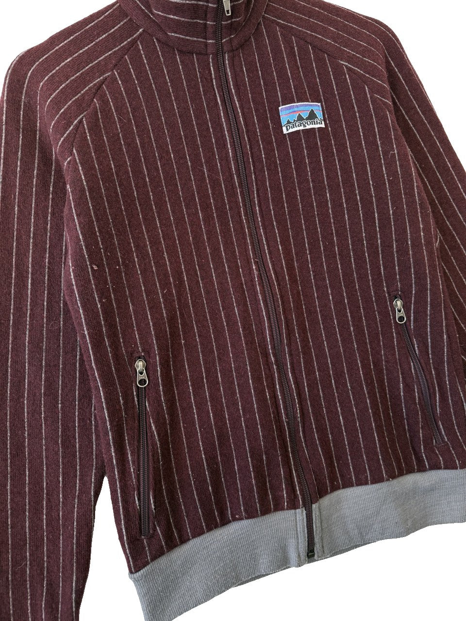 2010s Patagonia Striped Fleece Jacket
