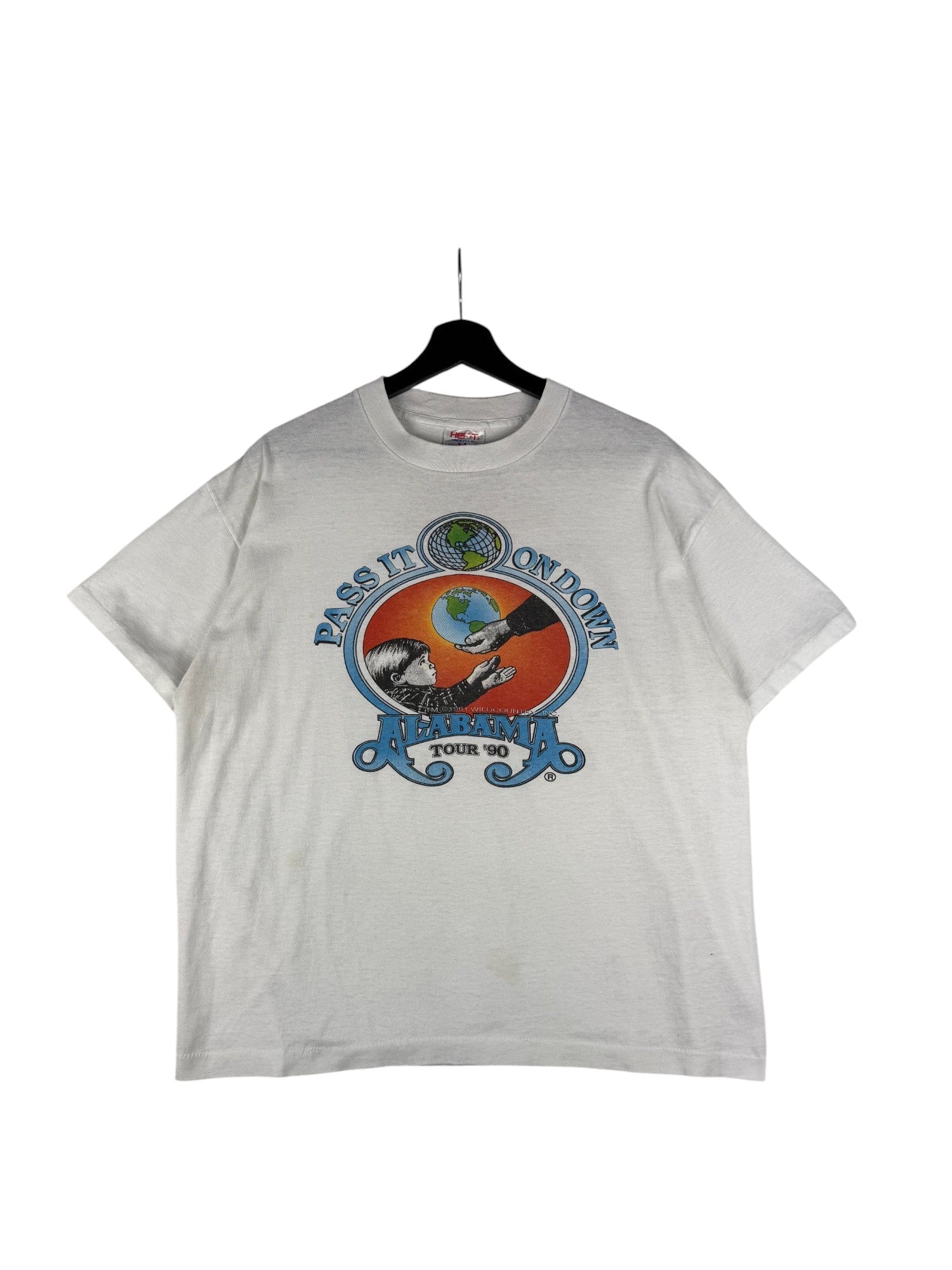 T-shirt de tournée Alabama 1990