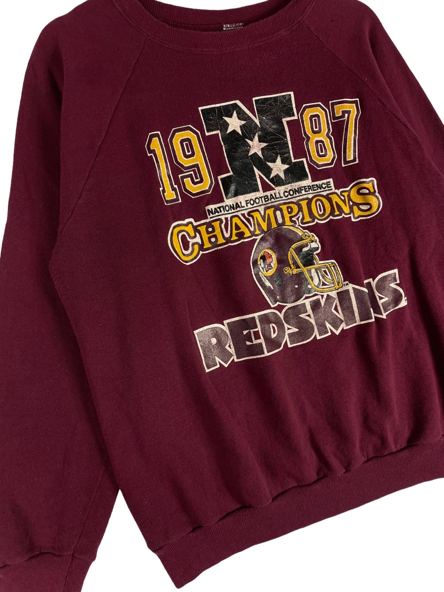 Sweatshirt Red Skins 1987 – vue 2