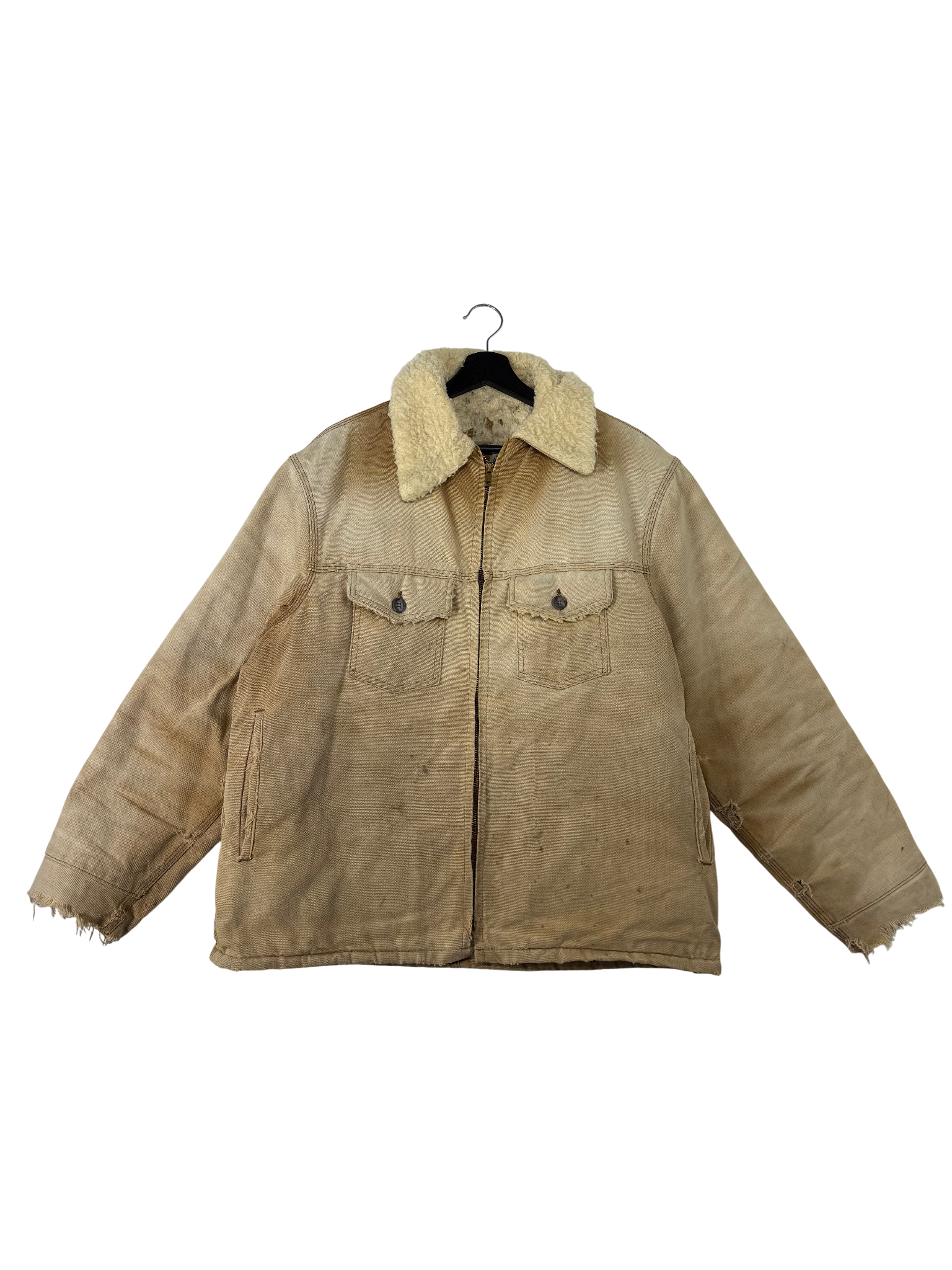 Manteau Carhartt beige 1980s