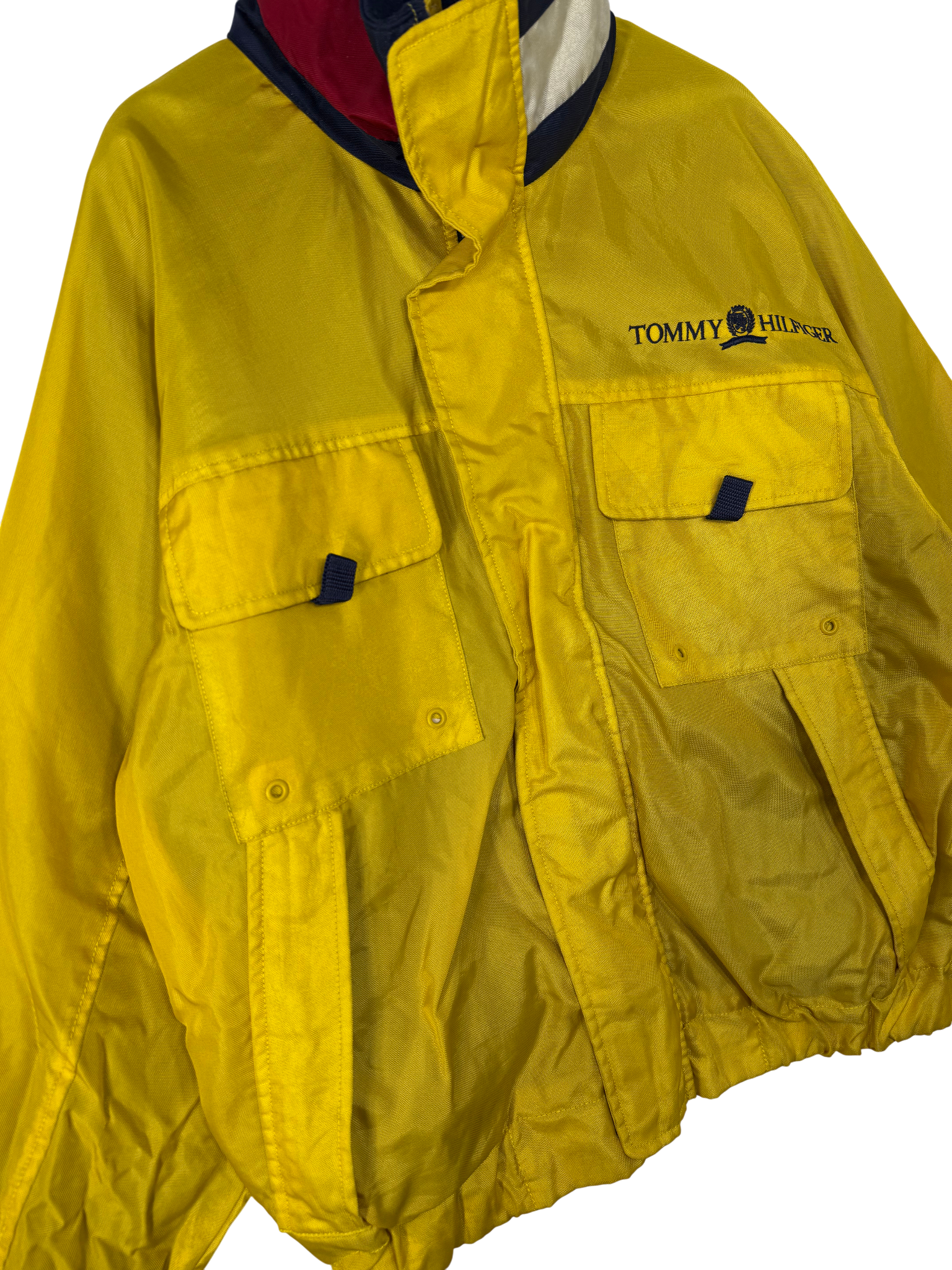 Coupe-vent Tommy Hilfiger jaune – vue 2