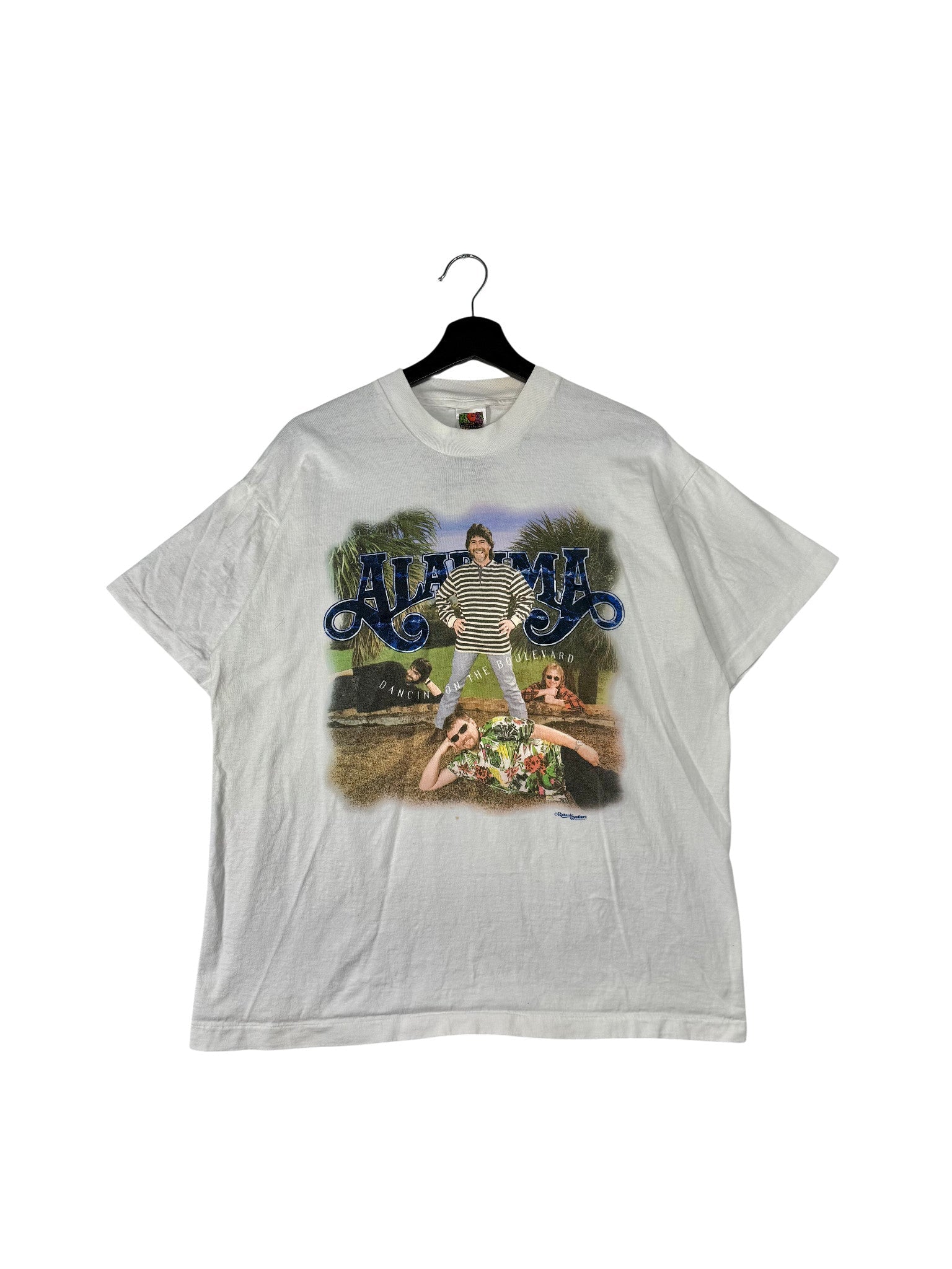 T-shirt de groupe Alabama 1990s