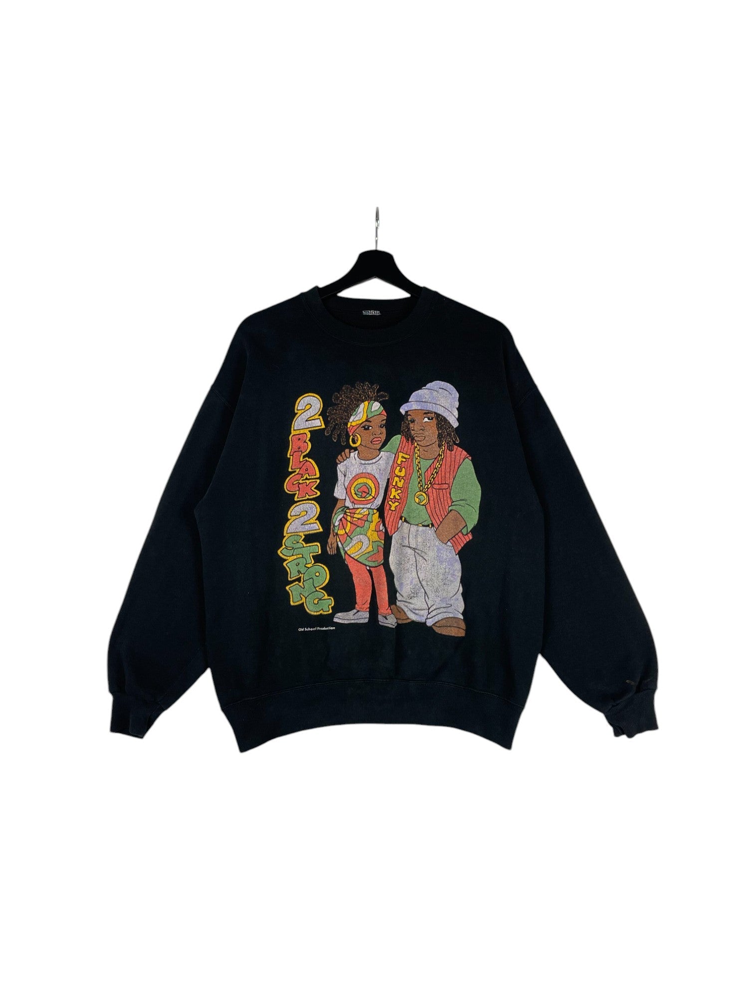 Sweatshirt 2 Black 2 Strong