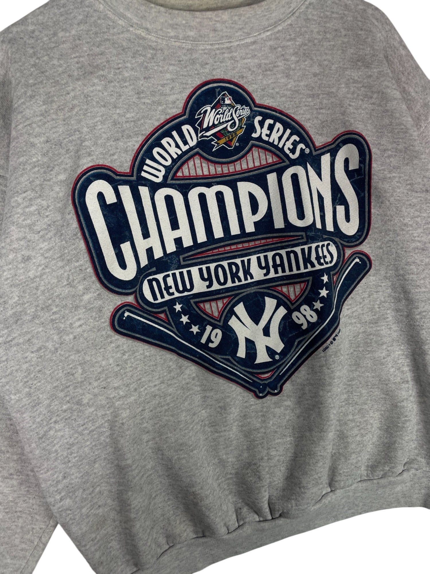 Sweatshirt Yankees gris 1998 – vue 2