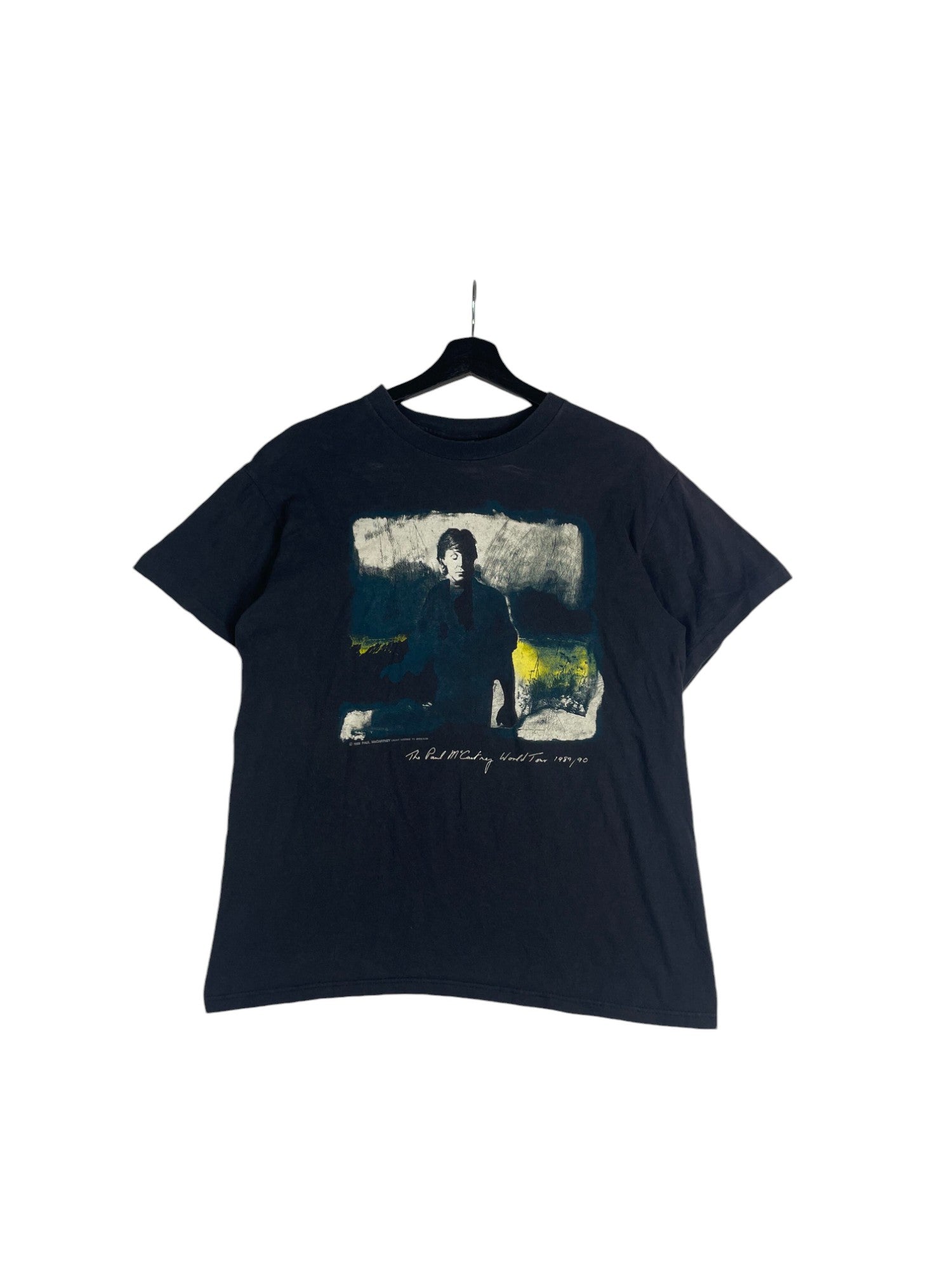 T-shirt de tournée Paul McCartney 1989