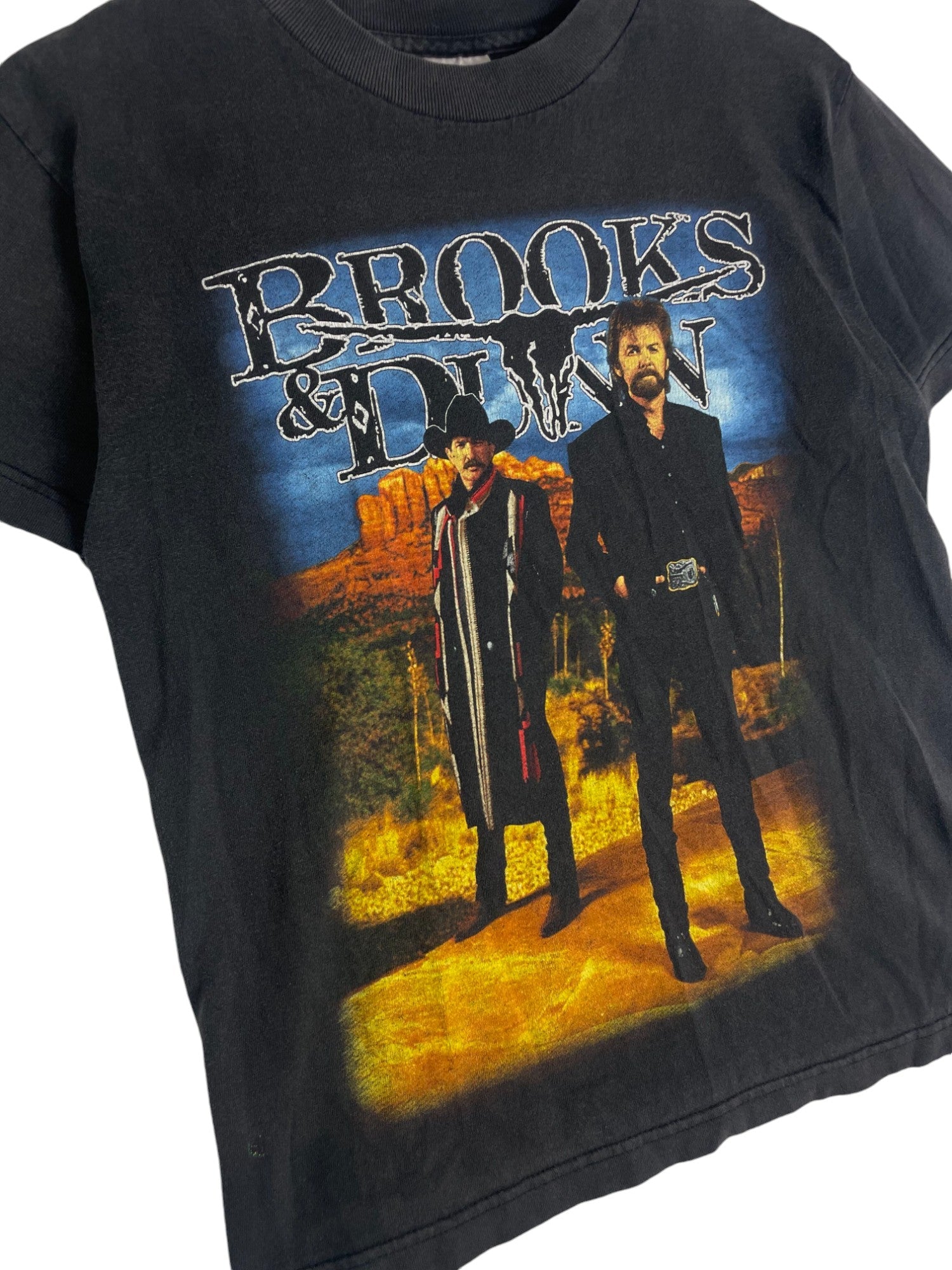 T-shirt graphique Brooks & Dunn 1990s – vue 2