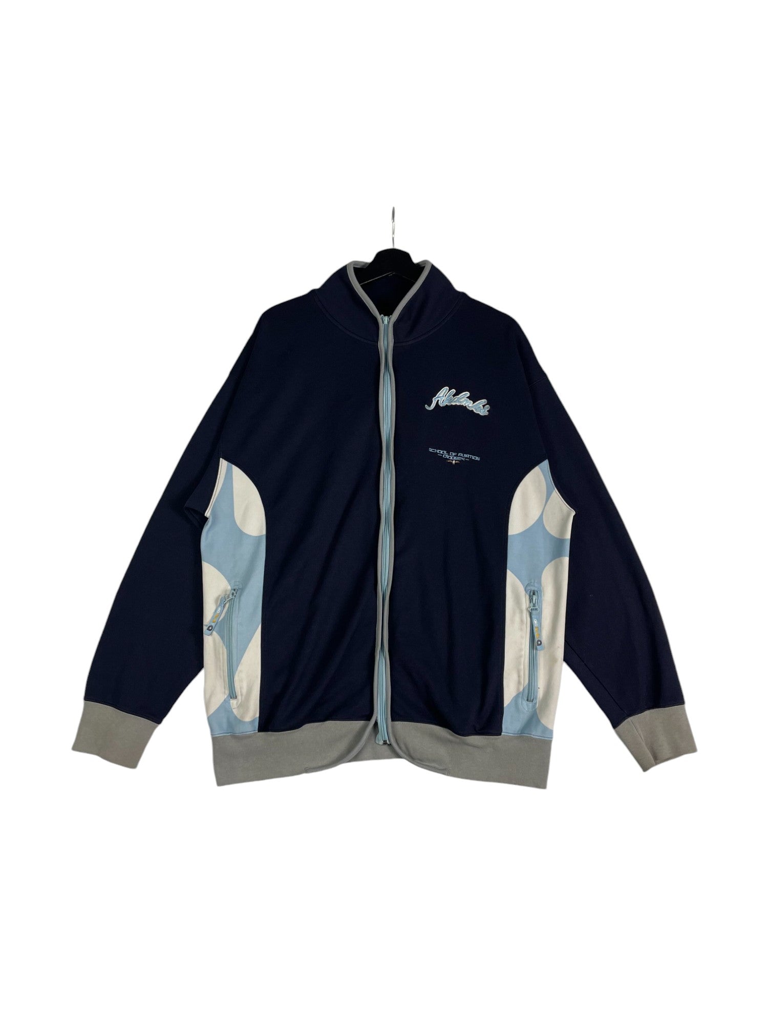Sweatshirt zippé Akademiks streetwear 2000s