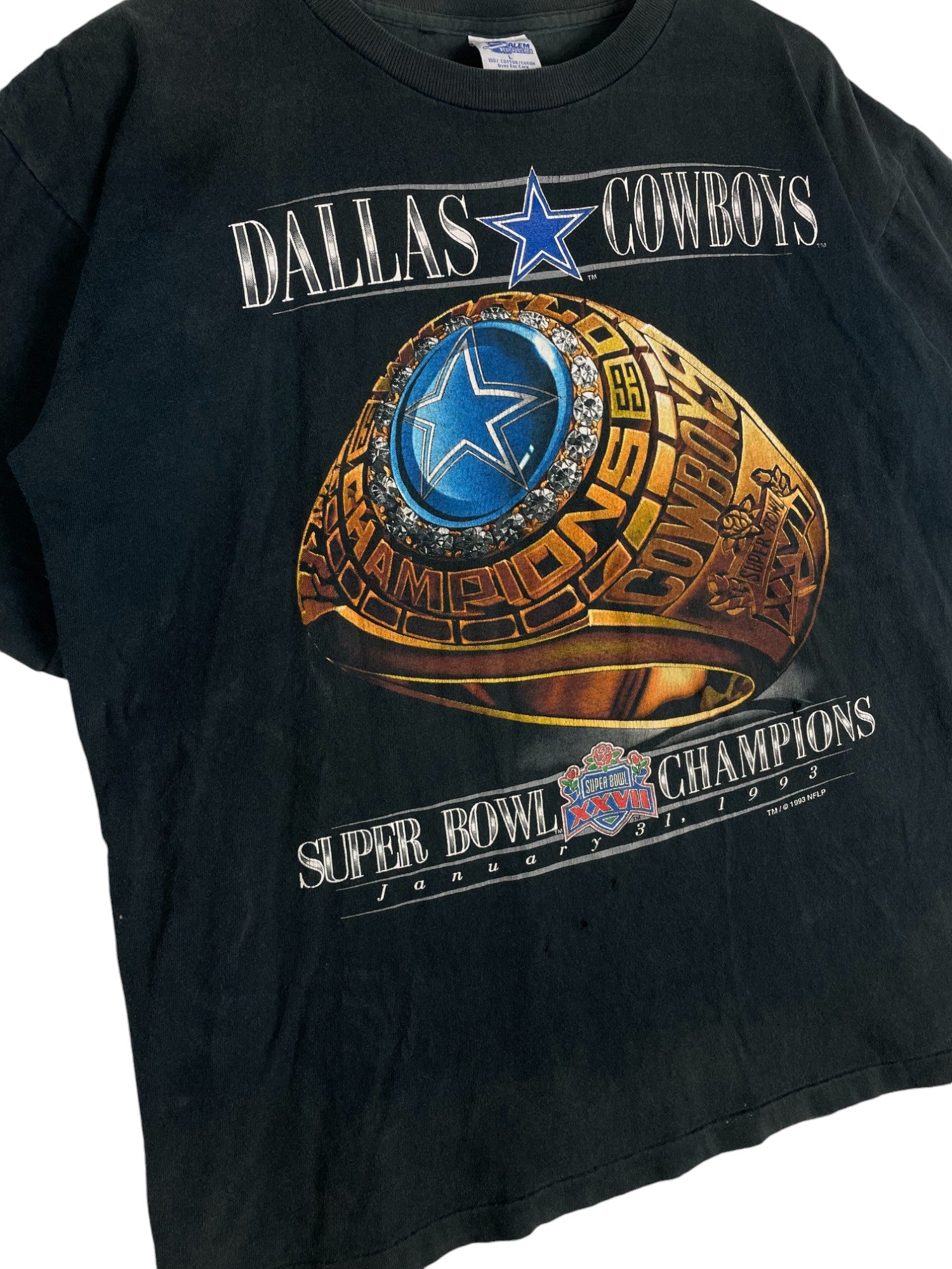 T-shirt Dallas Cowboys Super Bowl 1993 – vue 2