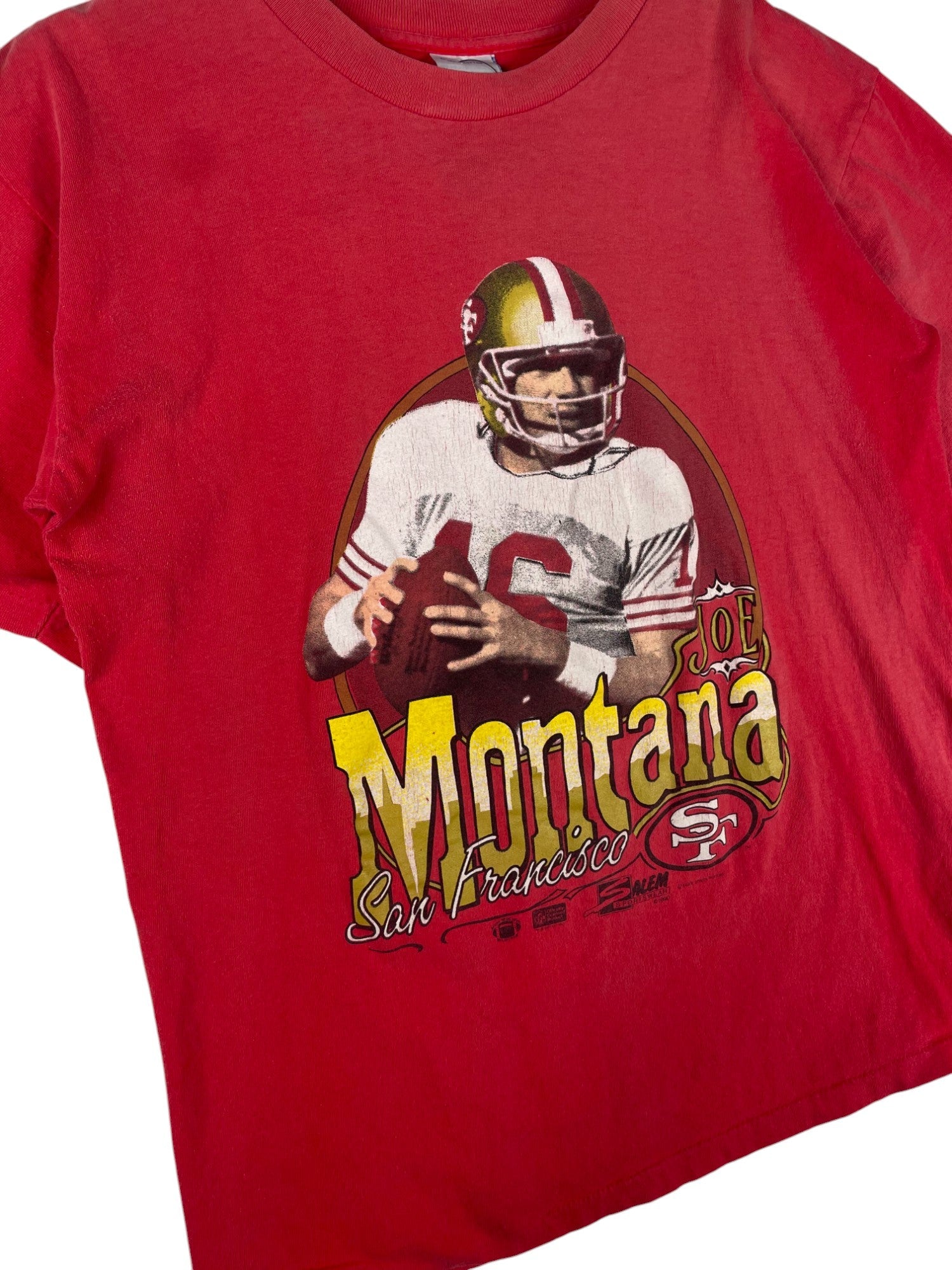 T-shirt Salem Joe Montana 1990 – vue 2