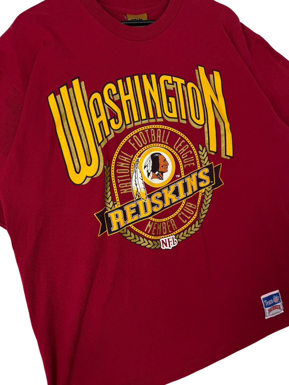 T-shirt Nutmeg Redskins 1990s – vue 2