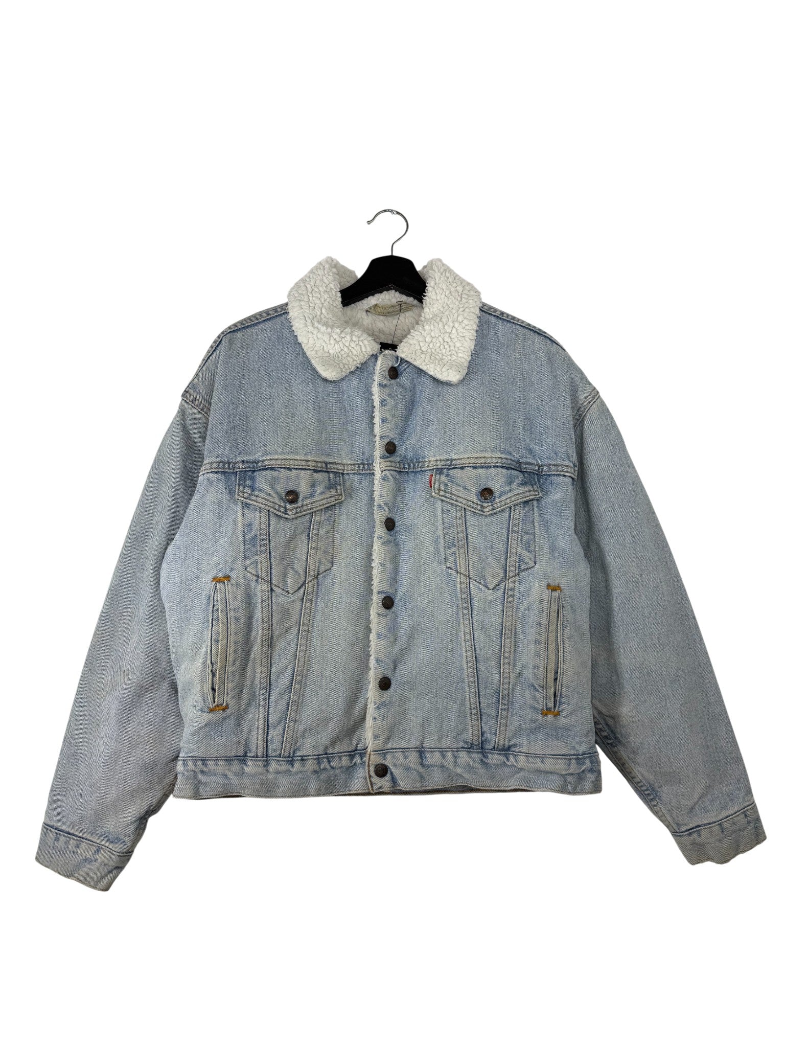 1990s Levi's Sherpa Veste en jean