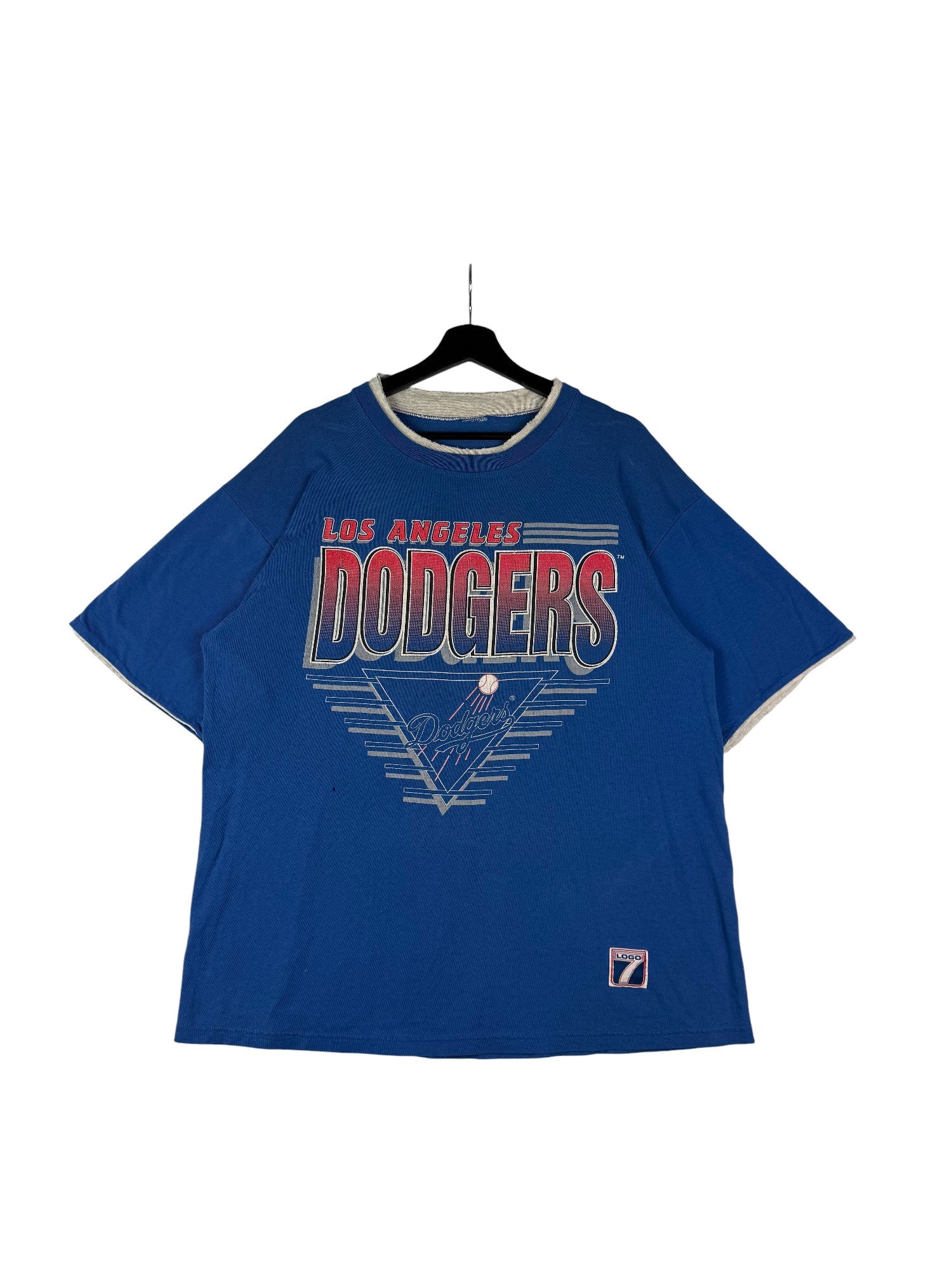 T-shirt Logo 7 Dodgers 1990s