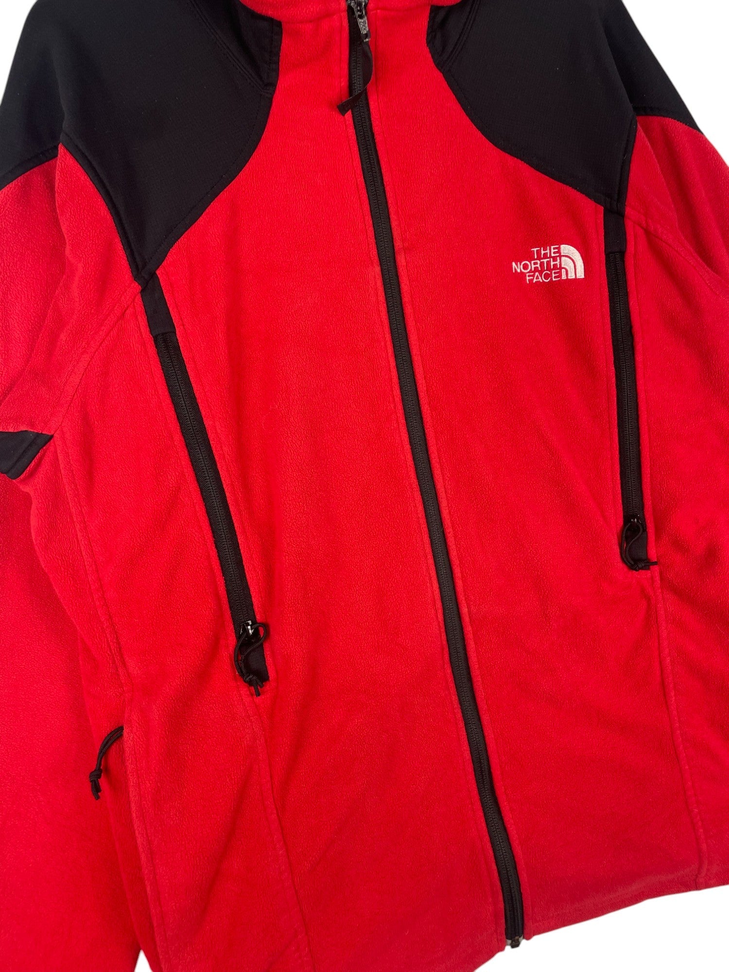 Veste polaire The North Face rouge 2000s – vue 2
