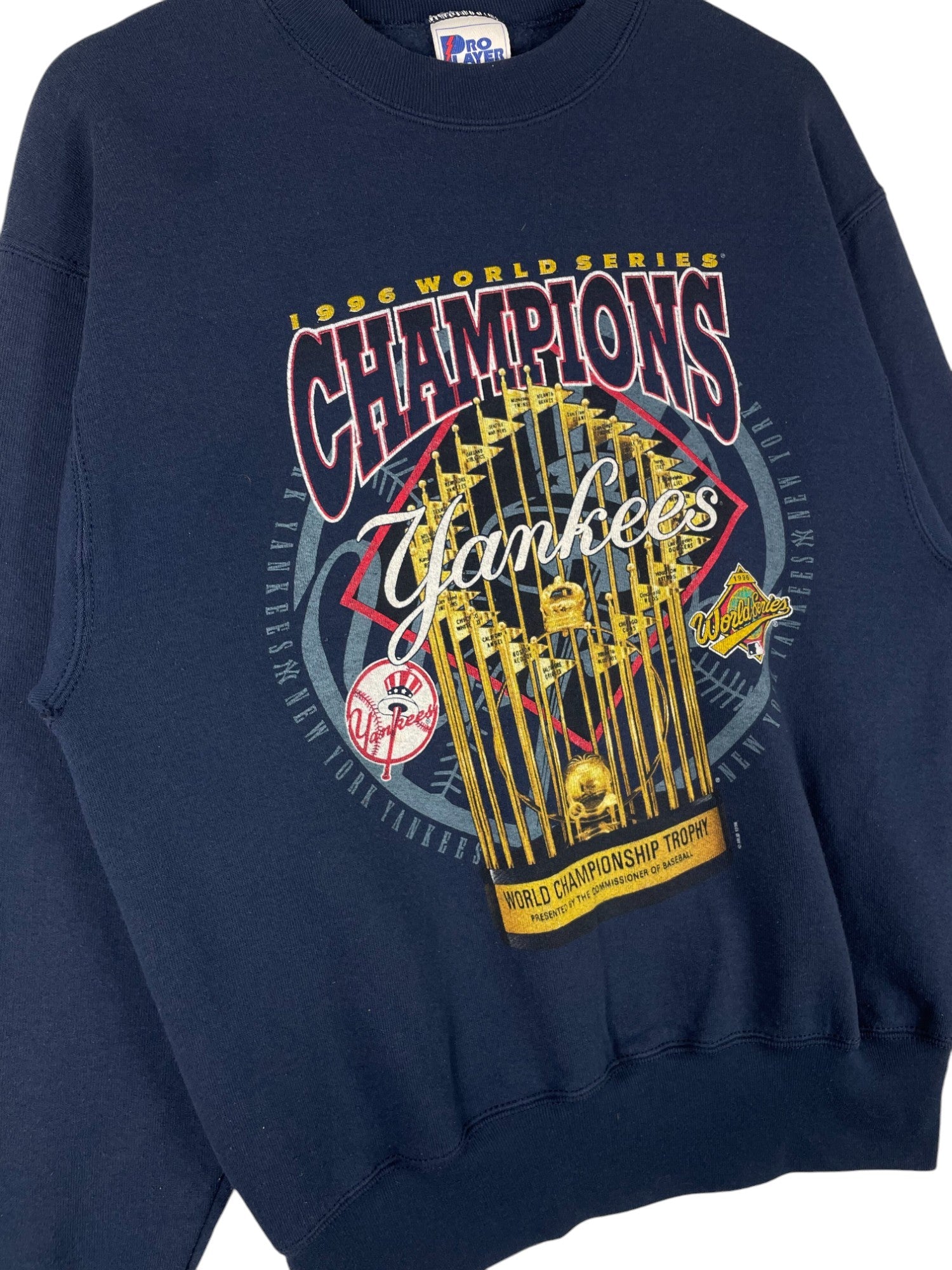 Sweatshirt Yankees bleu marine 1998 – vue 2