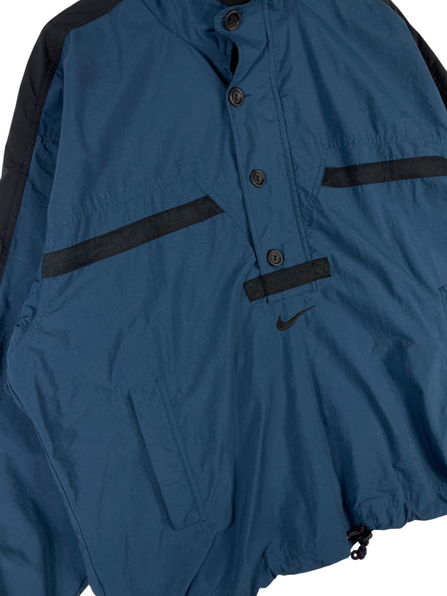 Coupe-vent Nike bleu teal 1990s – vue 2
