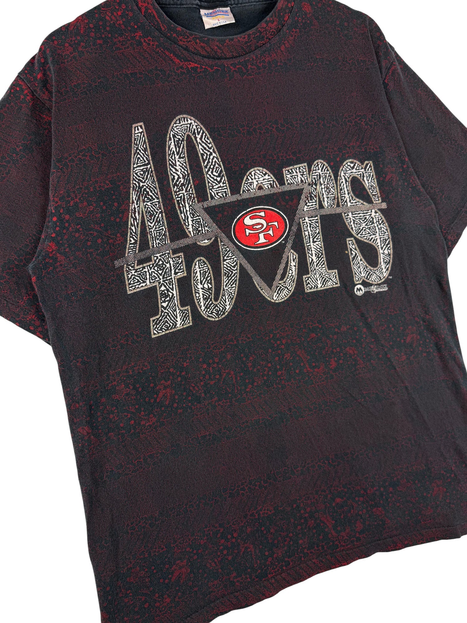 T-shirt San Francisco 49ers 1990s – vue 2