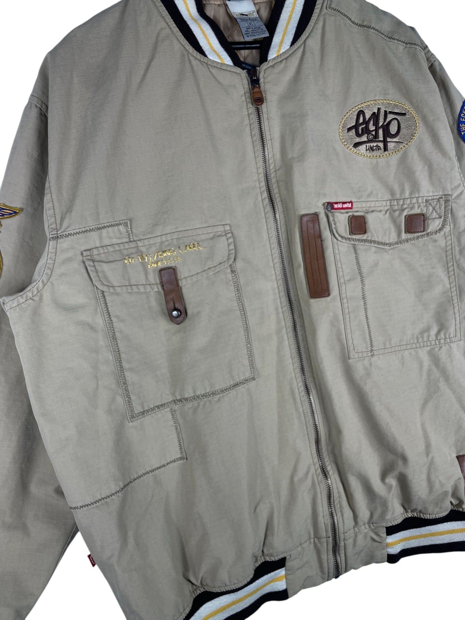 Blouson aviateur Ecko Unltd 2000s – vue 2
