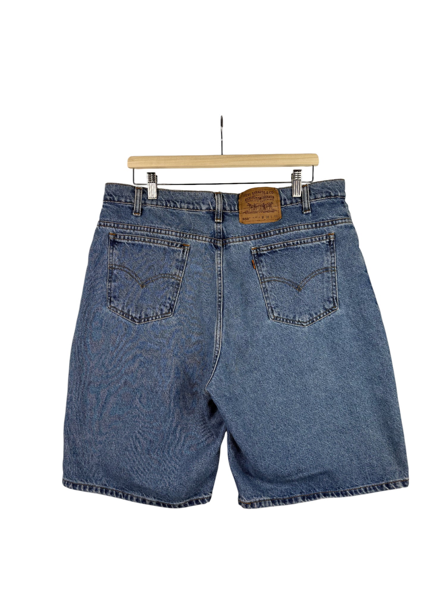 Short en jean Levi's 550 1990s – vue 2