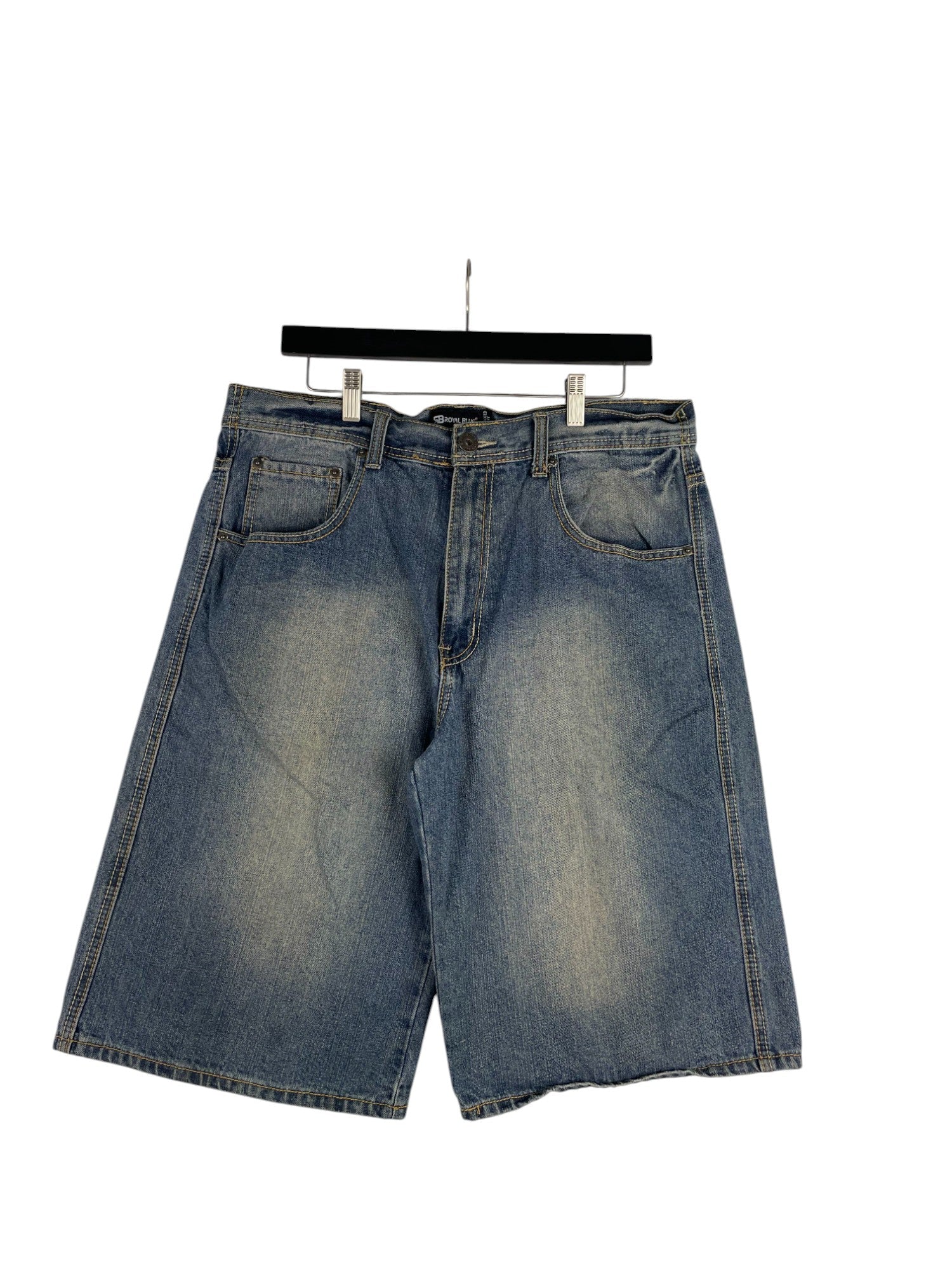 Short en jean bleu Y2K