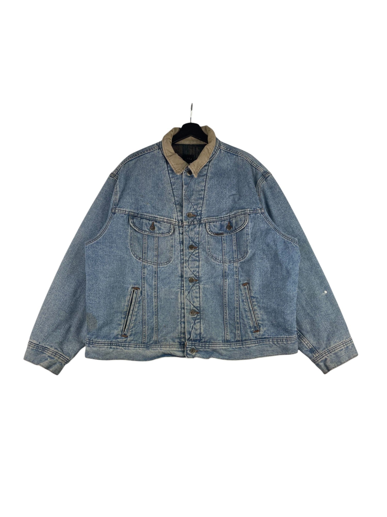 Veste en jean doublée Lee 1990s