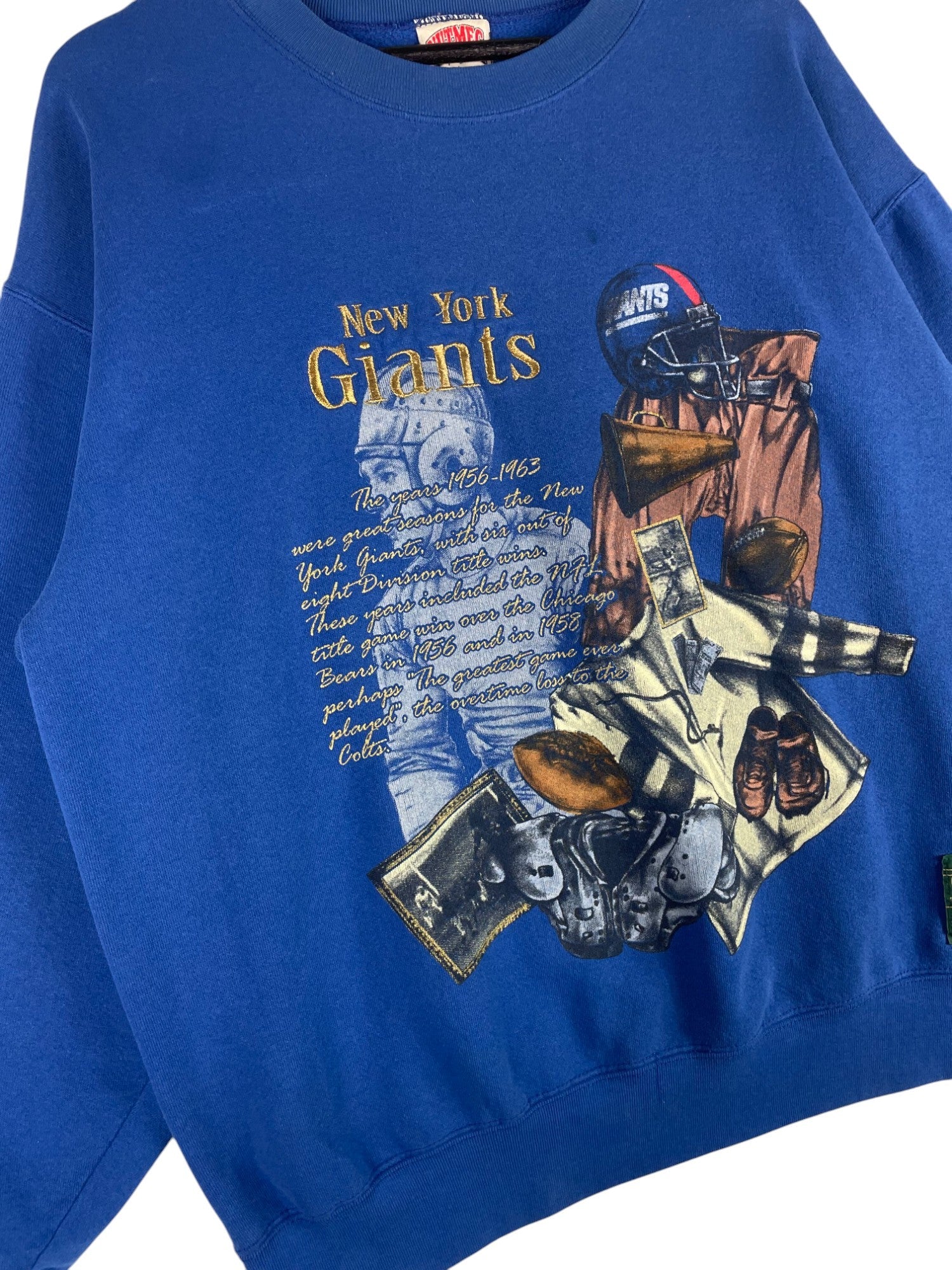Sweatshirt Nutmeg New York Giants 1990s – vue 2