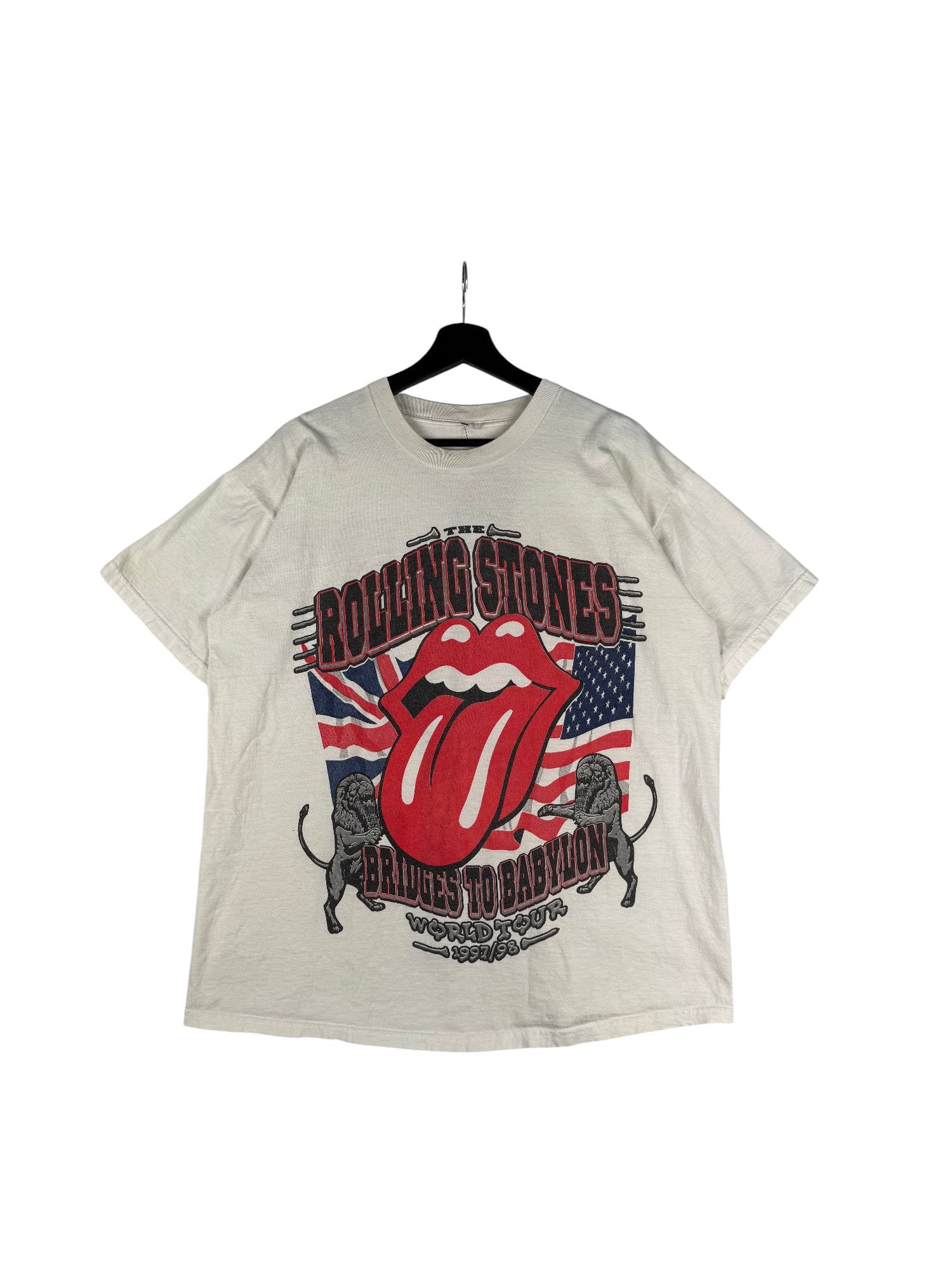 T-shirt de tournée Rolling Stones Bridges To Babylon 1997