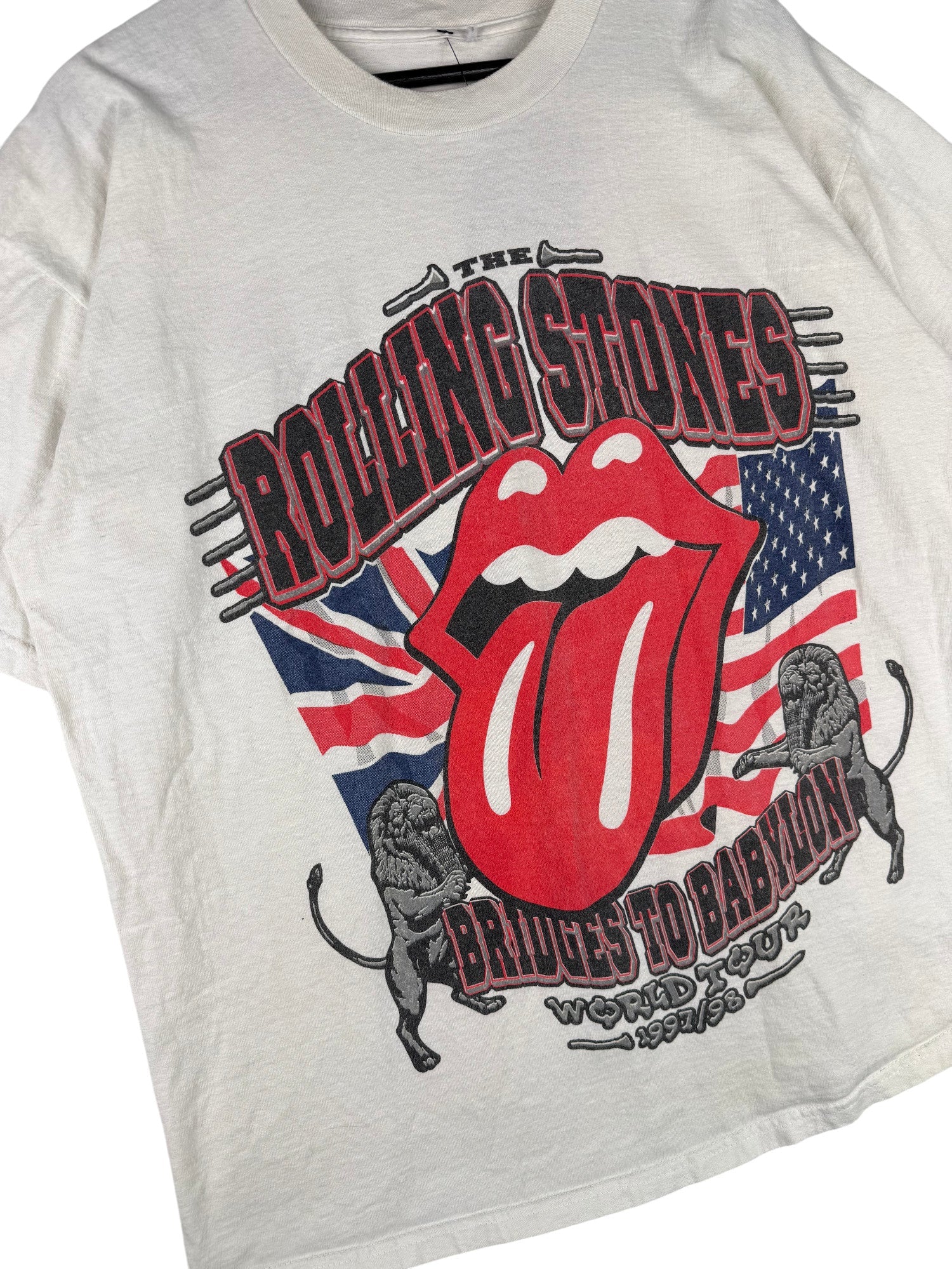 T-shirt de tournée Rolling Stones Bridges To Babylon 1997 – vue 2