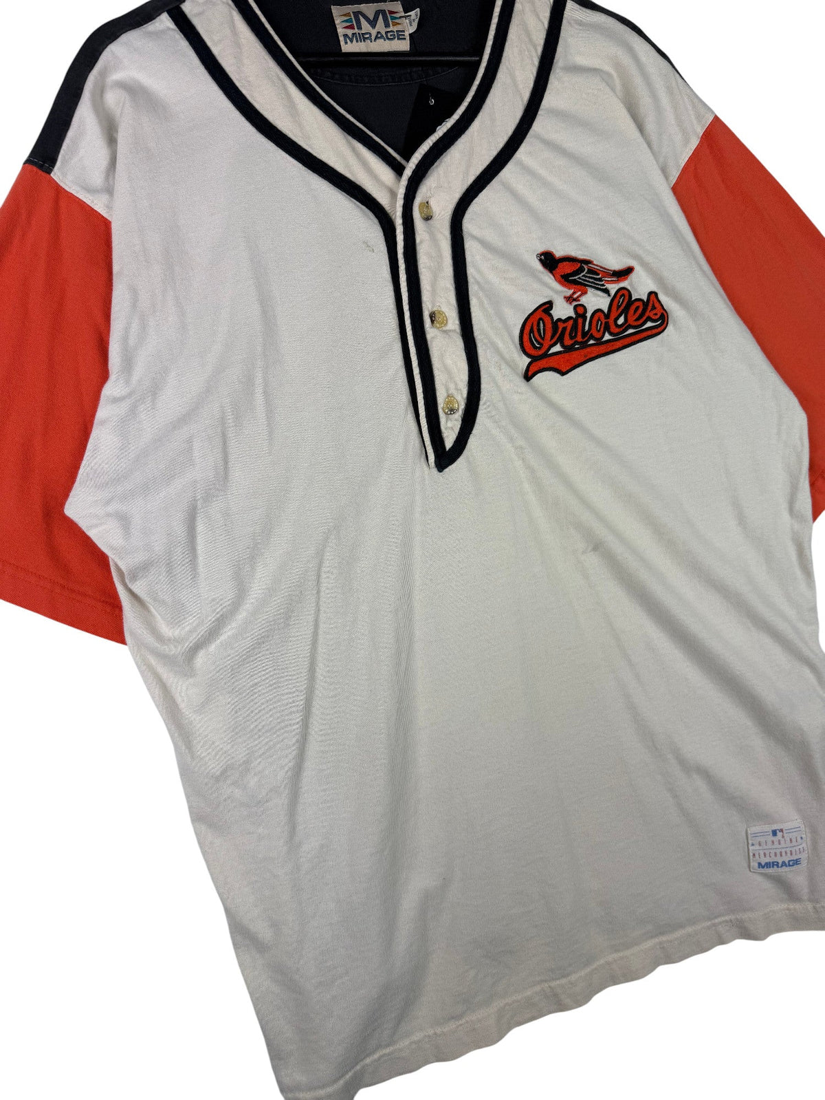 Maillot de baseball Mirage Orioles 1990s – vue 2