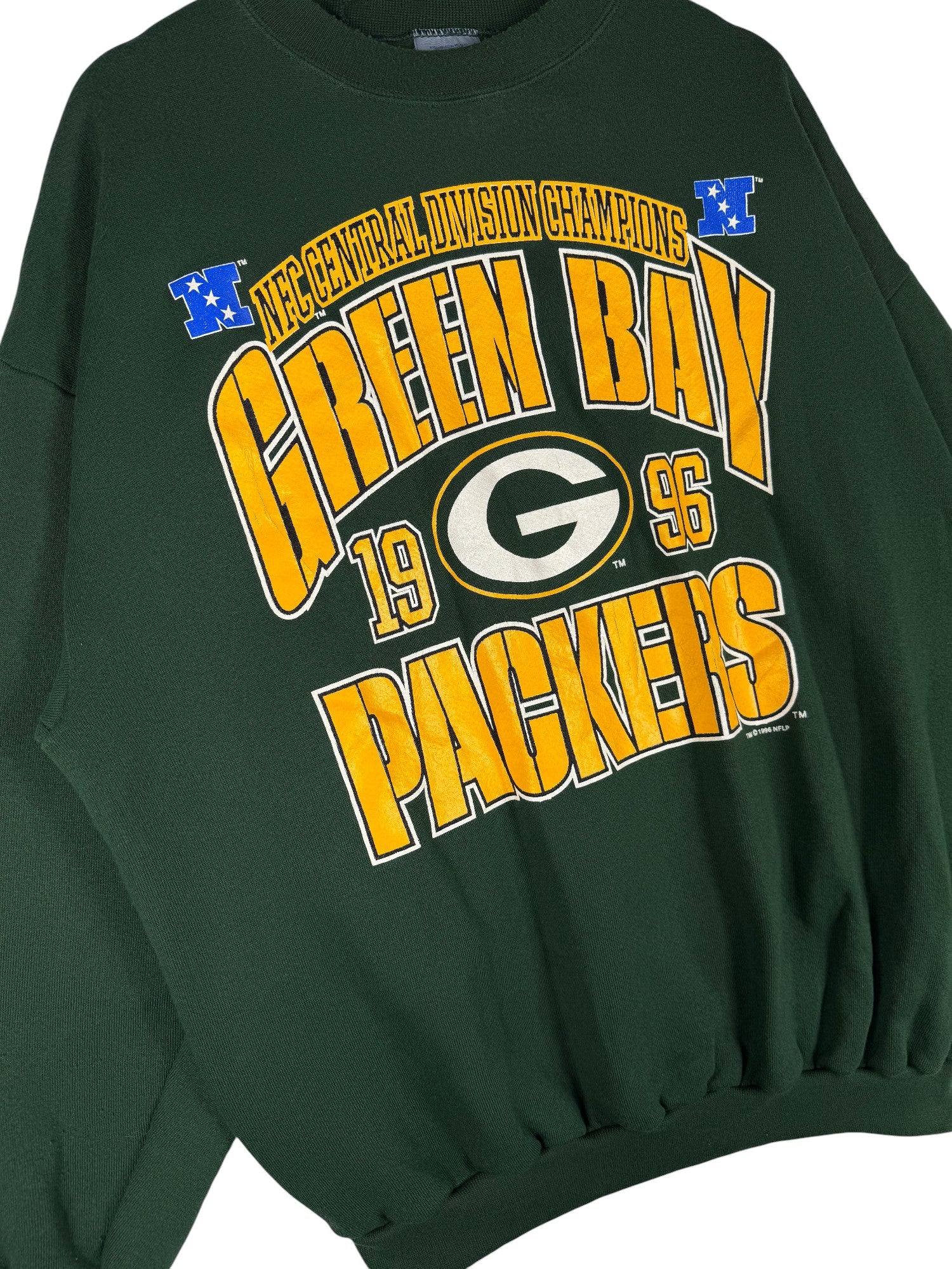 Sweatshirt Logo 7 Green Bay Packers 1996 – vue 2
